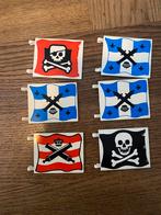 Lego Pirates - 6 grote vlaggen, Ophalen of Verzenden, Gebruikt, Losse stenen, Lego