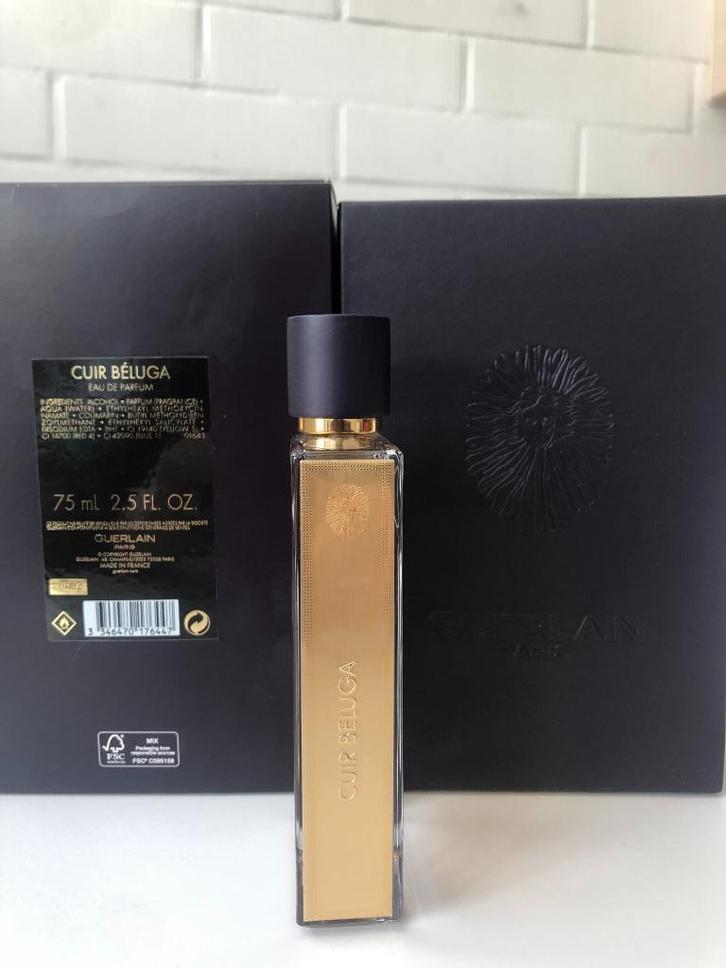 Guerlain Cuir Béluga-vintage-decant-staal, Sieraden, Tassen en Uiterlijk, Uiterlijk | Parfum, Zo goed als nieuw, Verzenden