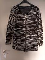 Zwart-wit jasje rits. Promiss. Mt L. Leuk voor de feestdagen, Promiss, Zwart, Maat 42/44 (L), Ophalen of Verzenden