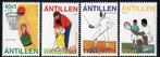 Nederlandse Antillen 1280/1283 postfris Kinderzegels 1999, Postzegels en Munten, Postzegels | Nederlandse Antillen en Aruba, Verzenden