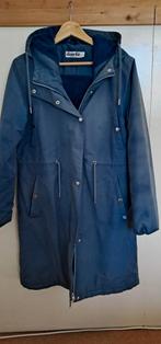 Blauwe winterjas van het merk Danefae, maat L., Kleding | Dames, Jassen | Winter, Ophalen, Gedragen, Maat 46/48 (XL) of groter