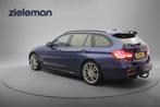 Bmw 3-SERIE 320d M-Sport High Executive Automaat - Navi, Lee, Auto's, Automaat, Met garantie (alle), Blauw, 163 pk