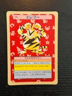 Electabuzz (green back) 1995 Topsun mint conditie, Ophalen of Verzenden, Zo goed als nieuw, Foil
