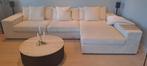 Richmond BANK ALCAZAR3-zits + lounge links/rechts white chen, Ophalen, Zo goed als nieuw