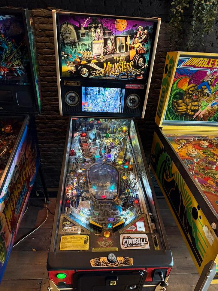The Munsters Limited Edition, Verzamelen, Automaten | Flipperkasten, Nieuw, Dot-matrix, Flipperkast, Stern, Ophalen