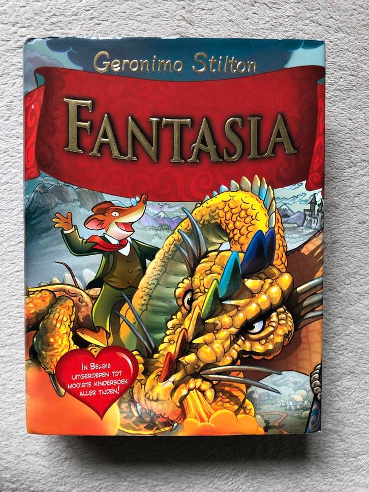 Geronimo Stilton - Fantasia, Boeken, Kinderboeken | Jeugd | onder 10 jaar, Zo goed als nieuw, Sprookjes, Ophalen of Verzenden