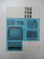 Telefunken: Radio, TV, Bandrecorders, Platenspelers 1961, Ophalen of Verzenden, Gelezen, Folder