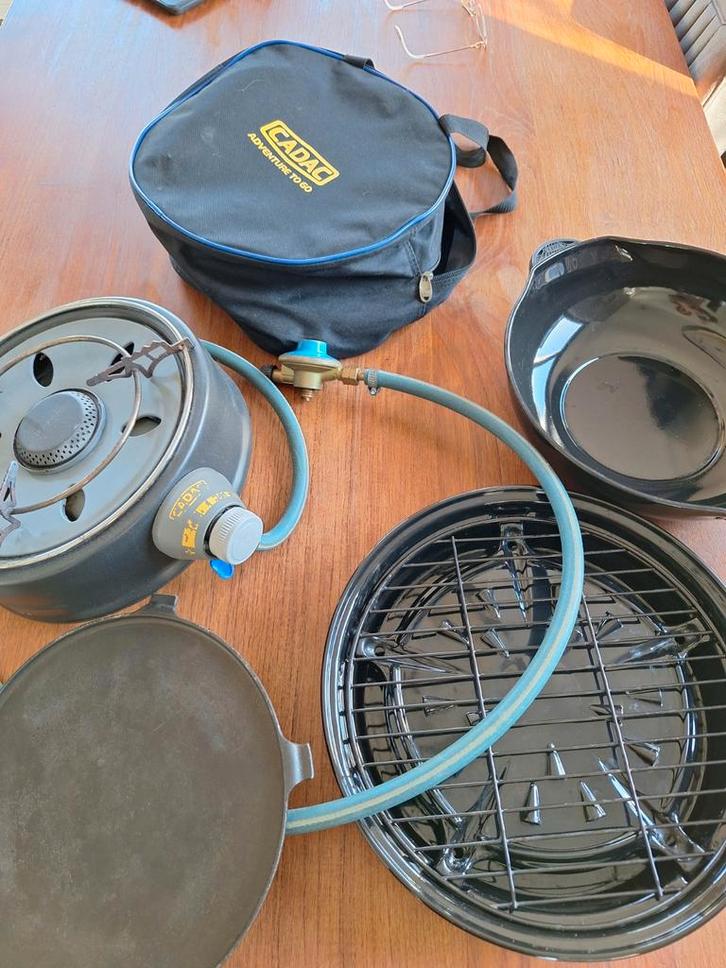 Cadac set zeer compleet - incl. draagtas, Caravans en Kamperen, Kampeeraccessoires, Zo goed als nieuw, Ophalen of Verzenden