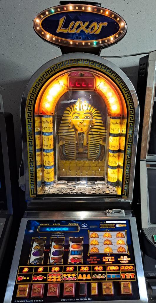 Coinpusher fruitautomaat LUXOR, Verzamelen, Automaten | Gokkasten en Fruitautomaten, Gebruikt, Euro, Met sleutels, Ophalen of Verzenden