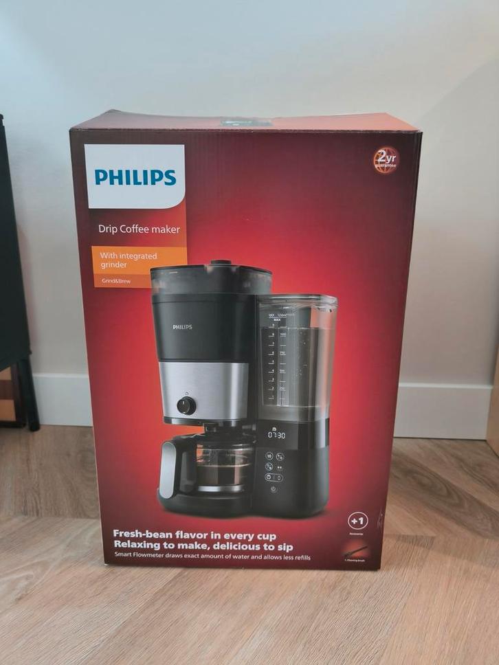 Philips All-in-1 Brew HD7900/01 Filter Koffiezetapparaat, Witgoed en Apparatuur, Koffiezetapparaten, Nieuw, Gemalen koffie, Koffiebonen