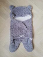 Teddy Babyslaapzak - omslagdoek - Grijs - Inbakerdoek Baby, Kinderen en Baby's, Dekens, Slaapzakjes en Inbakerproducten, Minder dan 70 cm