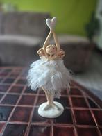 Ballerina beeldje en engeltje., Ophalen of Verzenden