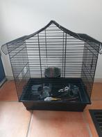 Vogelkooi maat 46 x 30cm. Hoog 54cm, Ophalen, Gebruikt, Metaal, Vogelkooi