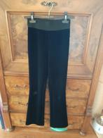 Vanilia zwarte velvet broek 36, Kleding | Dames, Broeken en Pantalons, Vanilia, Zwart, Ophalen of Verzenden, Zo goed als nieuw