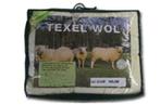 Texel wol 4- seizoenen dekbed 140x220, Nieuw, Deken of Dekbed, Ophalen of Verzenden, Wit