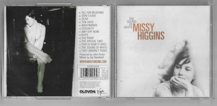 Missy Higgins - The Sound of White, Cd's en Dvd's, Cd's | Pop, Zo goed als nieuw, Ophalen of Verzenden