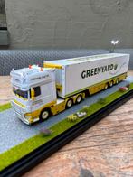 WSI Daf XF Van Gorkum, Hobby en Vrije tijd, Modelauto's | 1:50, Ophalen of Verzenden, Zo goed als nieuw, Bus of Vrachtwagen, Wsi