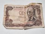 Bankbiljet Spanje 100 pesetas 1970, Postzegels en Munten, Bankbiljetten | Europa | Niet-Eurobiljetten, Ophalen of Verzenden, Overige landen