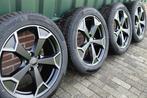 Winterbanden Continental + originele Audi velgen 235/50R19, Auto-onderdelen, Banden en Velgen, Gebruikt, Banden en Velgen, Winterbanden