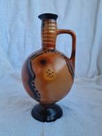 Vintage Aardewerk Vaas met Handvat, Antiek en Kunst, Antiek | Vazen, Ophalen of Verzenden