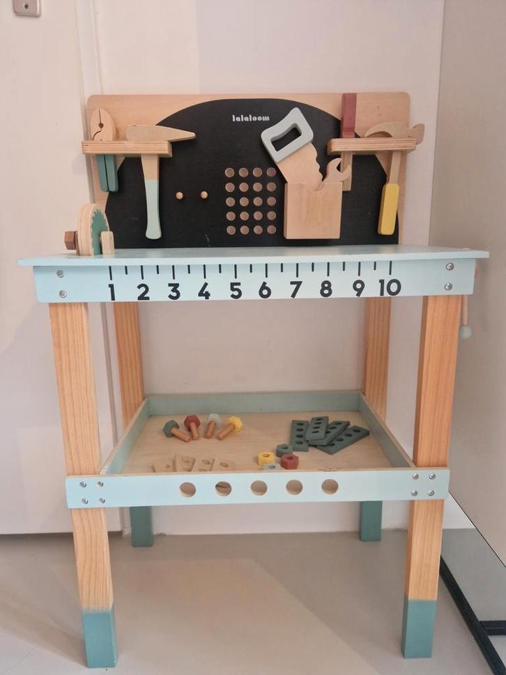 Lalaloom Werkbank - Nette Staat, Kinderen en Baby's, Speelgoed | Speeltafels, Zo goed als nieuw, Ophalen