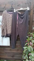 Dames bruine pyjama xl, Kleding | Dames, Pyjama's, Ophalen of Verzenden, Gedragen, Maat 46/48 (XL) of groter
