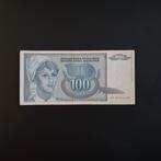 100 dinar Joegoslavië #034, Verzenden, Joegoslavië, Los biljet