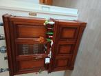 Eikenhouten vintage kast, Ophalen, Zo goed als nieuw, 25 tot 50 cm