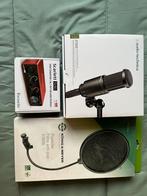 Scarlett Solo, audio-technica, König Meyer Filter, Røde, Muziek en Instrumenten, Ophalen of Verzenden, Zo goed als nieuw, Studiomicrofoon