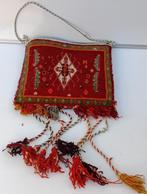 Vintage Perzisch Tapijt Tas Kelim Handgeknoopt Oud Wandkleed, Huis en Inrichting, Stoffering | Tapijten en Kleden, Ophalen of Verzenden