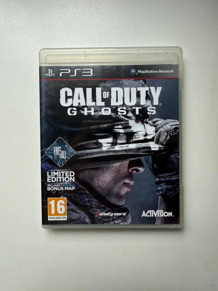 Call of Duty: Ghosts Limited edition, PlayStation 3, Spelcomputers en Games, Games | Sony PlayStation 3, Zo goed als nieuw, Overige genres