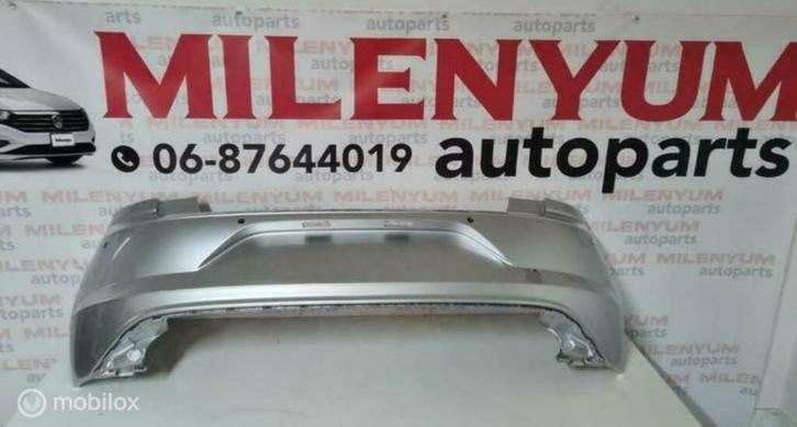 VOLKSWAGEN POLO 2G ACHTERBUMPER MET 4X NIEUW (2017--) LA7W, Auto-onderdelen, Carrosserie en Plaatwerk, Bumper, Achter, Nieuw, Ophalen of Verzenden