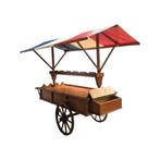 Verrijdbare haringkar, buffetkraam met luifel, XL kar  465, Ophalen of Verzenden, Nieuw, Abraham of Sarah