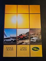 Brochure Land Rover / Range Rover, Ophalen of Verzenden, Zo goed als nieuw, Overige merken