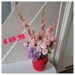 Boeket zijde bloemen, Ophalen of Verzenden, Zo goed als nieuw