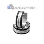 div diamanten rvs heren oorbellen studs "diamant " creolen, Overige materialen, Verzenden, Nieuw, Knopjes of Stekers