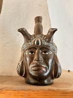 Mexicaanse beeld vaas - 19 cm, Ophalen of Verzenden