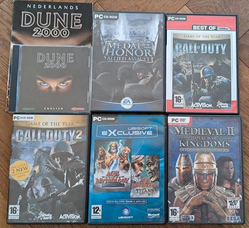 Div pc games 90s en 00s, Spelcomputers en Games, Games | Pc, Gebruikt, 1 speler, Ophalen of Verzenden