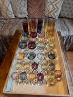 35 stuks oud glaswerk, Frans, Tjechies?, Ophalen