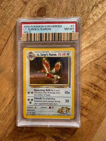 Lt. Surge's Fearow #7 Pokemon gym heroes. beschikbaar voor biedingen