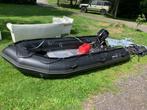 BB-LINE 360 HEAVY DUTY  MET 6 PK MERCURE FOURSTROKE EN KAR, Aluminium, BB-LINE, Zo goed als nieuw, BB-LINE