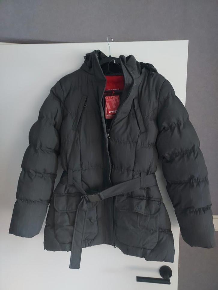 Manguun Winterjas - Nieuw!, Kleding | Dames, Jassen | Winter, Nieuw, Maat 38/40 (M), Grijs, Ophalen of Verzenden