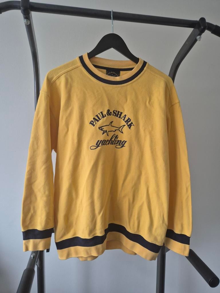 Paul Shark Trui - Geel - Maat L, Maat 52/54 (L), Geel, Ophalen of Verzenden, Zo goed als nieuw