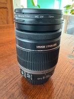 ESF 18-200 mm f/3.5-5.6 IS zoomlens canon, Ophalen, Zo goed als nieuw, Telelens