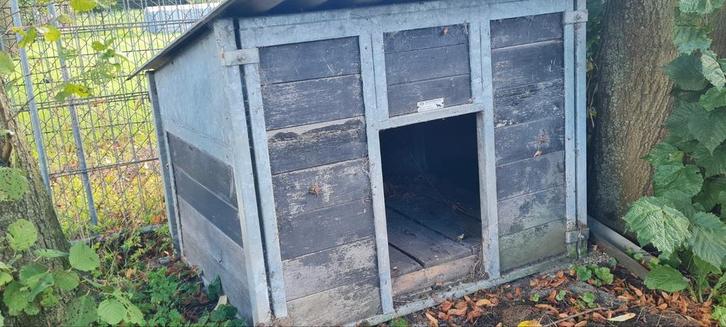 Buitenhok XL grote hond, Dieren en Toebehoren, Hondenhokken, Gebruikt, Hondenhok, 100 cm of meer, 110 cm of meer, Ophalen