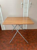 Vintage inklapbare tafel - houtlook - drie standen, Ophalen, Huis en Inrichting