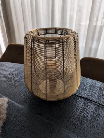 Tafellamp goud draad lamp 32x28 Nieuw beschikbaar voor biedingen
