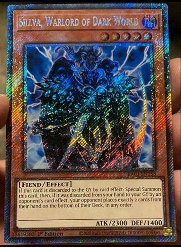 Yu-Gi-Oh! Sillva, Warlord of Dark World RA03 1st Edition ! beschikbaar voor biedingen
