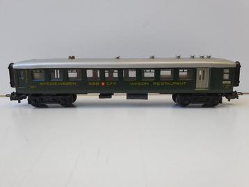 MARKLIN H0 4016.3 (348/2) Blik Speisewagen SBB CFF t.e.a.b.  beschikbaar voor biedingen