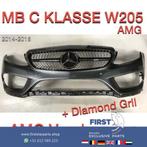 W205 C Klasse 2014-2018 AMG Voorbumper + Diamand Gril MB 205